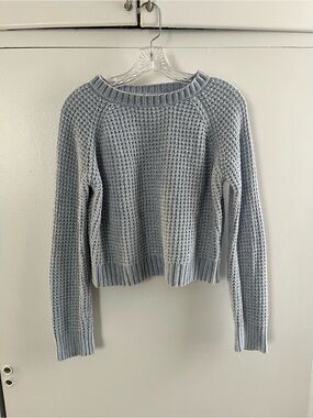 Altard State Baby Blue Crop Sweater XS